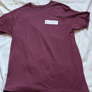 Hurley Men's Burgundy Short Sleeve Tee NWOT
